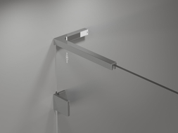 Mexen Lunar L paroi de baignoire 1 vantail 60 x 150 cm, transparent, chrome - 897L-060-000-01-00