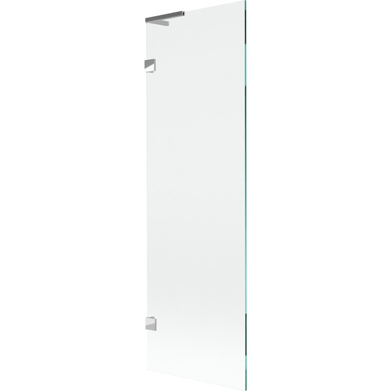 Mexen Lunar L vannitoapaneel 1-osaline 60 x 150 cm, läbipaistev, kroom - 897L-060-000-01-00