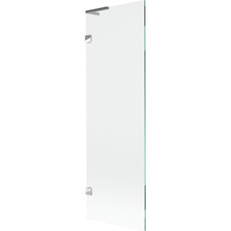 Mexen Lunar L vannitoapaneel 1-osaline 60 x 150 cm, läbipaistev, kroom - 897L-060-000-01-00