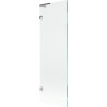 Mexen Lunar L vannitoapaneel 1-osaline 60 x 150 cm, läbipaistev, kroom - 897L-060-000-01-00