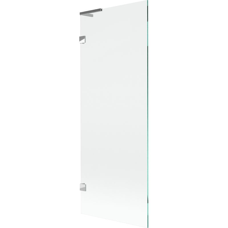 Mexen Lunar L painel de banho de 1 folha 70 x 150 cm, transparente, cromo - 897L-070-000-01-00