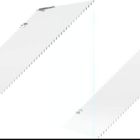 Mexen Lunar L Badewannen-Abtrennung 1-flügelig 80 x 150 cm, transparent, Chrom - 897L-080-000-01-00