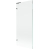 Mexen Lunar L vannisirm 1-labaline 80 x 150 cm, läbipaistev, kroom - 897L-080-000-01-00