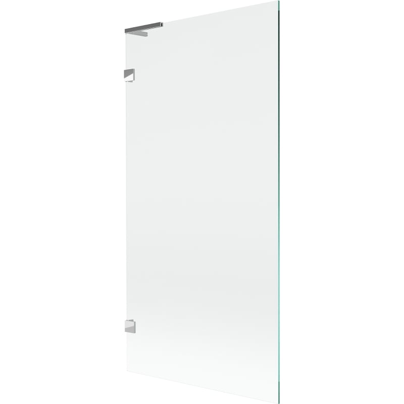Mexen Lunar L Badewannenabtrennung 1-flügelig 90 x 150 cm, transparent, Chrom - 897L-090-000-01-00