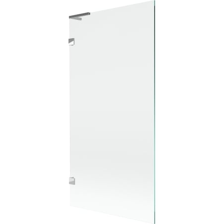 Mexen Lunar L Badewannenabtrennung 1-flügelig 90 x 150 cm, transparent, Chrom - 897L-090-000-01-00