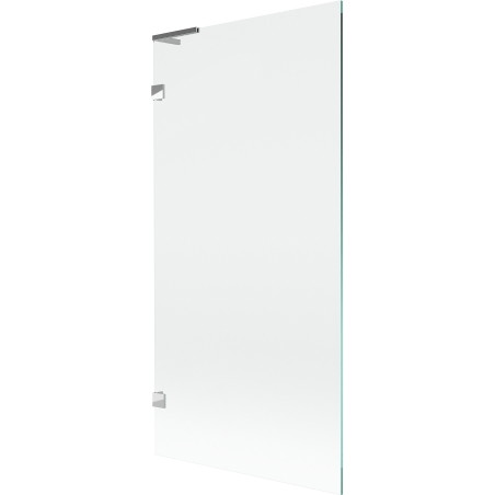 Mexen Lunar L vanninurg paravana, ühekordne, 90 x 150 cm, läbipaistev, kroom - 897L-090-000-01-00