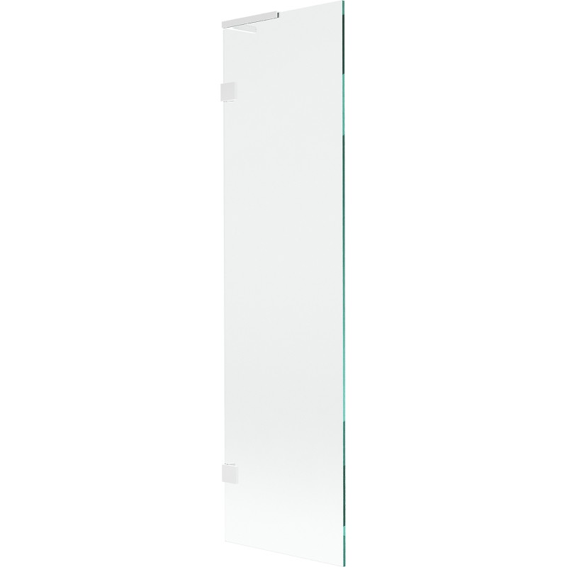 Mexen Lunar L parawan nawannowy 1-skrzydłowy 50 x 150 cm, transparent, biały - 897L-050-000-20-00