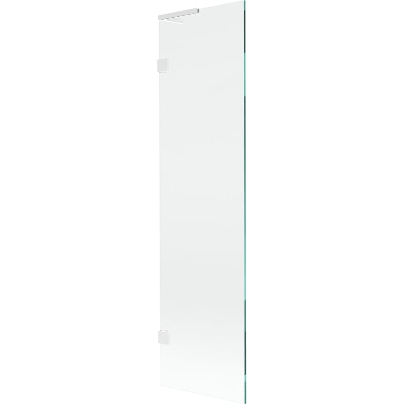 Mexen Lunar L vannitoa paravan 1-uksega 50 x 150 cm, läbipaistev, valge - 897L-050-000-20-00