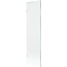 Mexen Lunar L Duschabtrennung 1-flügelig 50 x 150 cm, transparent, weiß - 897L-050-000-20-00