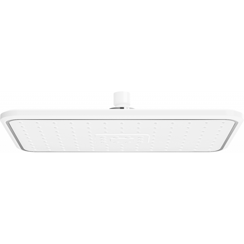Mexen D-54 deževna prha 29x19 cm, bela/krom - 79754-21
