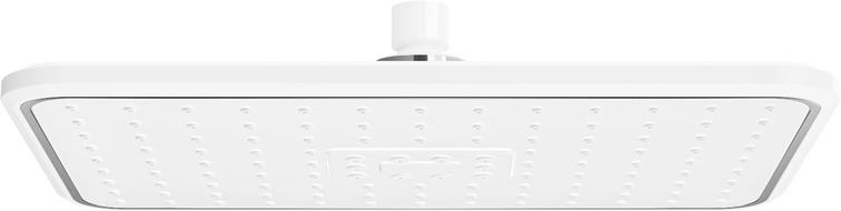 Mexen D-54 regendouche 29x19 cm, wit/chroom - 79754-21