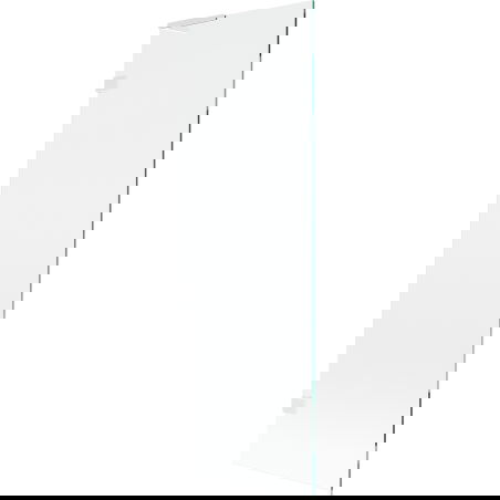 Mexen Lunar L badwand 1-vleugelig 60 x 150 cm, transparant, wit - 897L-060-000-20-00