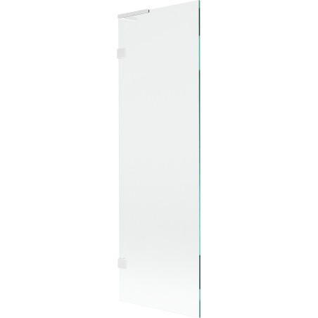 Mexen Lunar L parawan nawannowy 1-skrzydłowy 60 x 150 cm, transparent, biały - 897L-060-000-20-00