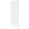 Mexen Lunar L Badewannen-Falttür 1-flügelig 60 x 150 cm, transparent, weiß - 897L-060-000-20-00