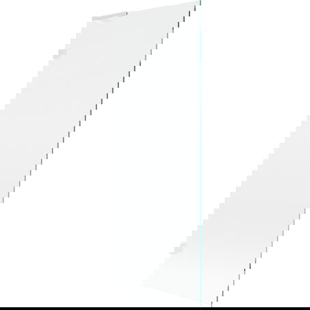 Mexen Lunar L badwand 1-vleugelig 70 x 150 cm, transparant, wit - 897L-070-000-20-00