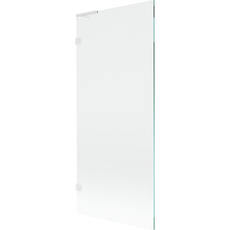 Mexen Lunar L vannitoauks 1 tiib 80 x 150 cm, läbipaistev, valge - 897L-080-000-20-00