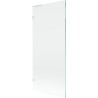 Mexen Lunar L vannitoauks 1 tiib 80 x 150 cm, läbipaistev, valge - 897L-080-000-20-00
