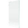 Mexen Lunar L vannitoa tiib 1-leheline 90 x 150 cm, läbipaistev, valge - 897L-090-000-20-00