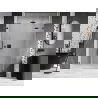 Mexen Lunar Duschdrehtür rechts 160 cm, transparent, gebürstet in Gun Gray - 834S-160-050-66-00-P
