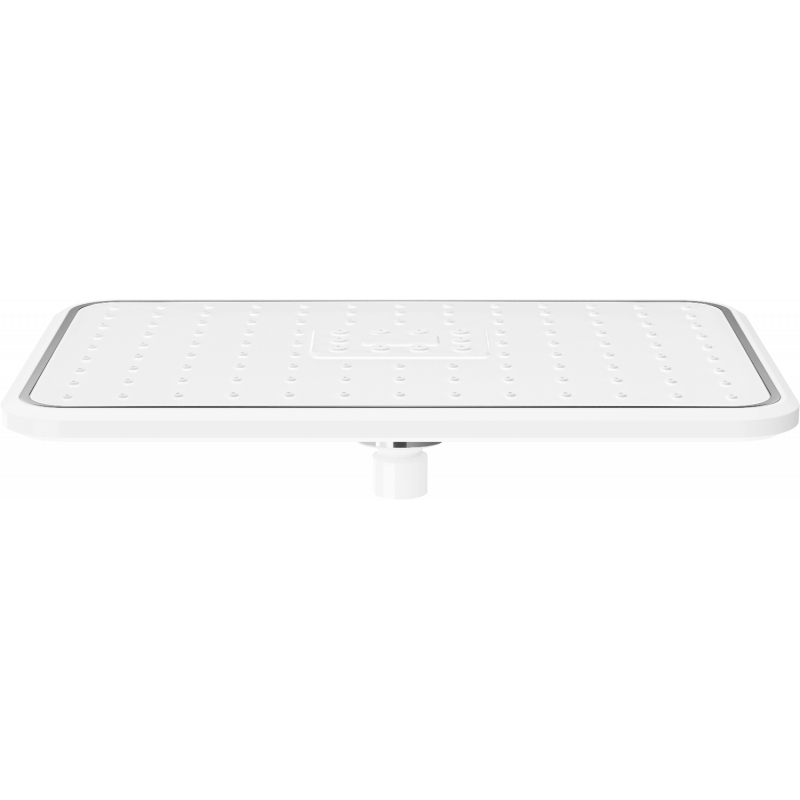 Mexen D-54 deževna prha 29x19 cm, bela/krom - 79754-21