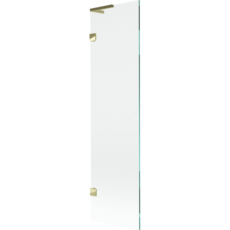 Mexen Lunar L vannitoapaneel 1-leheline 50 x 150 cm, läbipaistev, kuldne - 897L-050-000-50-00