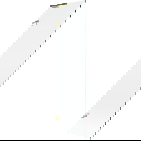 Mexen Lunar L duschvägg 1-delad 50 x 150 cm, transparent, guld - 897L-050-000-50-00