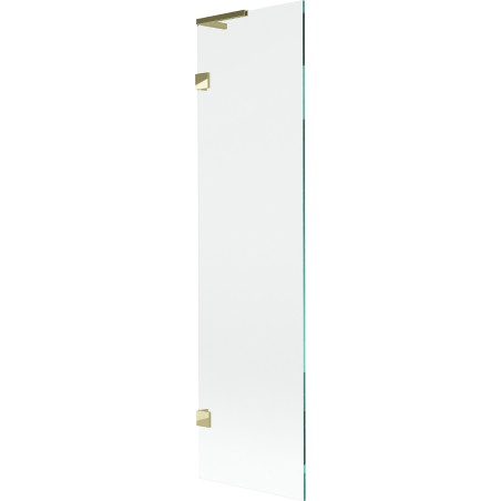 Mexen Lunar L parawan nawannowy 1-skrzydłowy 50 x 150 cm, transparent, złoty - 897L-050-000-50-00