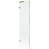 Mexen Lunar L parawan nawannowy 1-skrzydłowy 50 x 150 cm, transparent, złoty - 897L-050-000-50-00