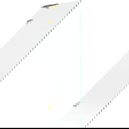 Mexen Lunar L duschvägg 1-panel 60 x 150 cm, transparent, guld - 897L-060-000-50-00