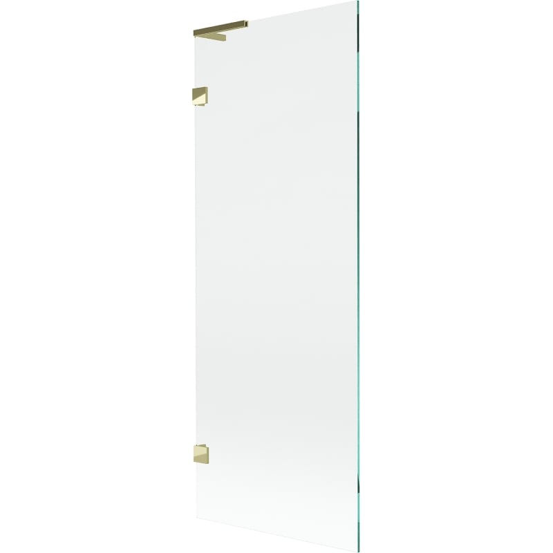 Mexen Lunar L paravan za kadu s jednim krilom 70 x 150 cm, prozirni, zlatni - 897L-070-000-50-00
