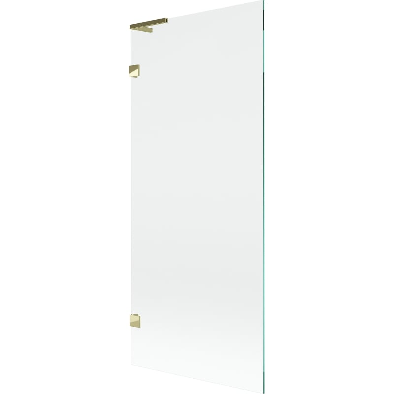Mexen Lunar L parawan nawannowy 1-skrzydłowy 80 x 150 cm, transparent, złoty - 897L-080-000-50-00