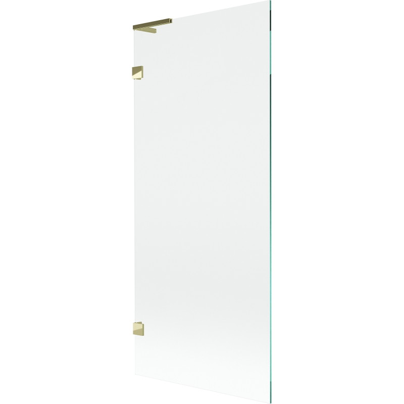 Mexen Lunar L vannikaitse 1-leheline 80 x 150 cm, läbipaistev, kuldne - 897L-080-000-50-00