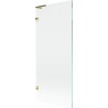 Mexen Lunar L vannikaitse 1-leheline 80 x 150 cm, läbipaistev, kuldne - 897L-080-000-50-00