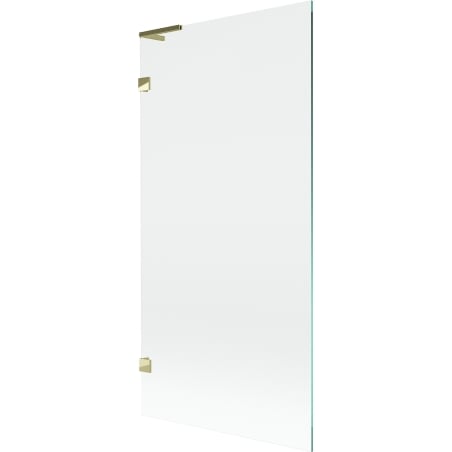 Mexen Lunar L parawan nawannowy 1-skrzydłowy 90 x 150 cm, transparent, złoty - 897L-090-000-50-00