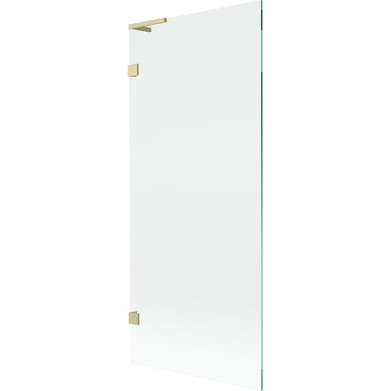 Mexen Lunar L parawan nawannowy 1-skrzydłowy 80 x 150 cm, transparent, złoty szczotkowany - 897L-080-000-55-00
