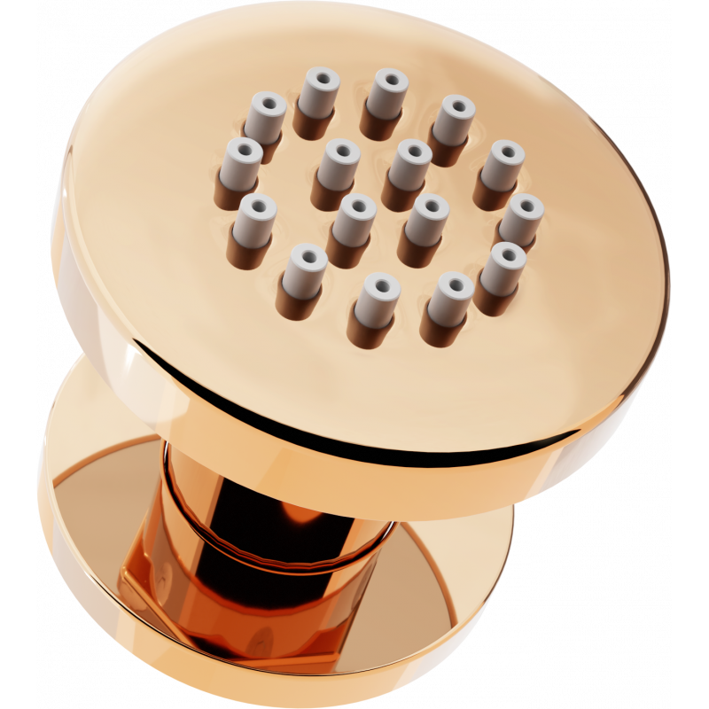 Mexen soffione laterale esterno, oro rosa - 79361-60