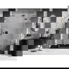 Mexen Lunar Duschdrehtür rechts 120 cm, transparent, Gun Metal - 834S-120-050-95-00-P