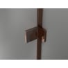 Paroi de baignoire Mexen Lunar L 1 vantail 50 x 150 cm, transparent, or rose - 897L-050-000-60-00