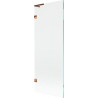Mexen Lunar L vanni ekraan, 1-osaline 70 x 150 cm, läbipaistev, roosa kuld - 897L-070-000-60-00
