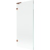 Mexen Lunar L vanni sirm üheukseline 80 x 150 cm, läbipaistev, roosa kuld - 897L-080-000-60-00