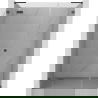 Mexen Lunar L Duschabtrennung, schwenkbar, links 150 cm, transparent, gebürstet Gun Gray - 834SL-150-050-66-00-L