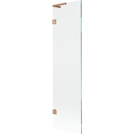 Mexen Lunar L vannisein 1-osaline 50 x 150 cm, läbipaistev, harjatud vask - 897L-050-000-65-00