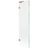 Mexen Lunar L vannisein 1-osaline 50 x 150 cm, läbipaistev, harjatud vask - 897L-050-000-65-00