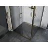 Mexen Apia liuguks dušinurk 120 x 90 cm, läbipaistev, kuldne - 840-120-090-50-00