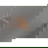 Mexen Lunar L Badeaufsatz 1-flügelig 70 x 150 cm, transparent, gebürstetes Kupfer - 897L-070-000-65-00