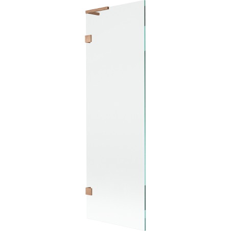 Mexen Lunar L vanni sein 1-osaline 60 x 150 cm, läbipaistev, harjatud vask - 897L-060-000-65-00