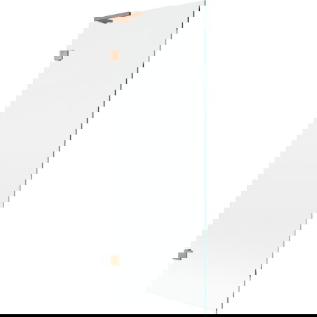 Mexen Lunar L παραβάν μπανιέρας 1 φύλλου 70 x 150 cm, διάφανο, βουρτσισμένος