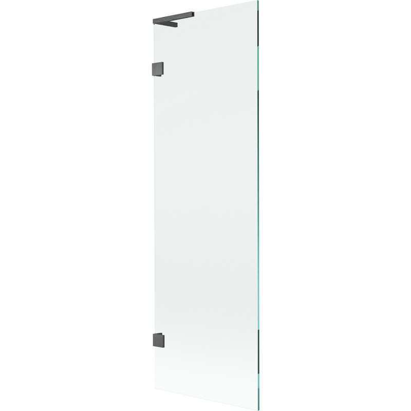 Mexen Lunar L parawan nawannowy 1-skrzydłowy 60 x 150 cm, transparent, gun gray szczotkowany - 897L-060-000-66-00