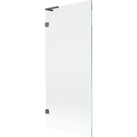 Mexen Lunar L parawan nawannowy 1-skrzydłowy 80 x 150 cm, transparent, gun gray szczotkowany - 897L-080-000-66-00