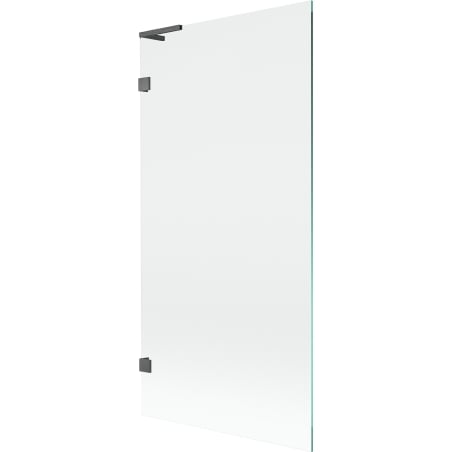Mexen Lunar L parawan nawannowy 1-skrzydłowy 90 x 150 cm, transparent, gun gray szczotkowany - 897L-090-000-66-00